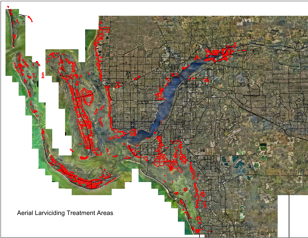 Aerial Larvicide | Lee County Mosquito Control District