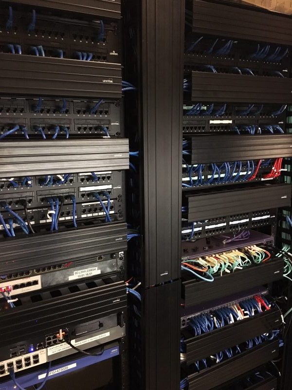 Photo of server computers